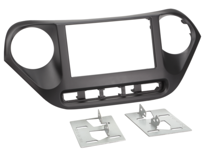 2-DIN radiokap Hyundai I10 11/2013-12/2019 zwart