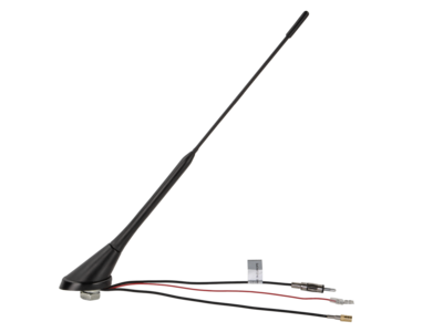 Dakantenne AM/FM DAB+ 56° staafkanteling DIN (m) 12V extern