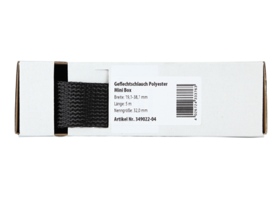 Gevlochten kous Mini Box 19,1-38,1 mm / 5 m