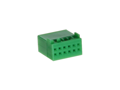 Extra stekker Quadlock (voor artikel 321026) 12-polig groen
