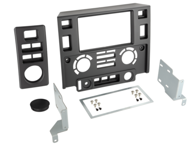 2-DIN radiokap Landrover Defender 05/2007-08/2016