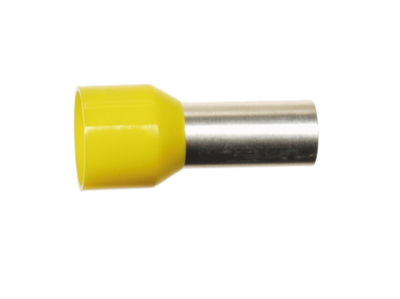 Adereindhulzen geel 25,0 mm² (100 stuks)