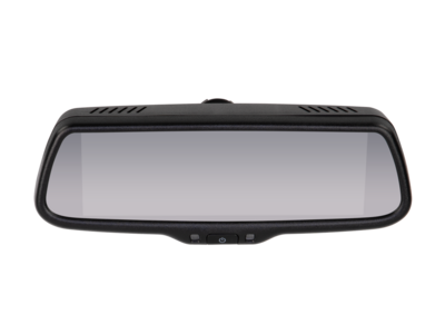 Spiegelmonitor 7,2" 4x video-ingang extreem helder