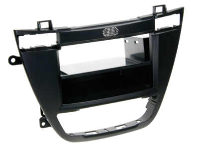 2-DIN radiokap met compartiment Opel Insignia 2008-2013 zwart