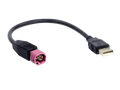 USB-adapter Mercedes A-Klasse/C-Klasse/Smart(A451/C451)