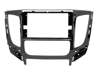 ACV 9 inch radio-inbouwpaneel voor Fiat Fullback / Mitsubishi L200 piano black, voertuigen met klimatronic - 381200-90-1
