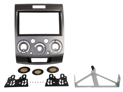 2-DIN radiokap Ford Ranger(2AB) 2007-2011/Mazda BT-50(UN)