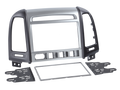 2-DIN RB Hyundai Santa Fe 2006-> > zilver/zwart
