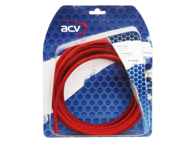 Stroomkabel 10,00 mm² rood blister 5 m