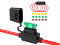 Recoil 5-pack ATC/ATO inline-zekeringhouders 10-AWG