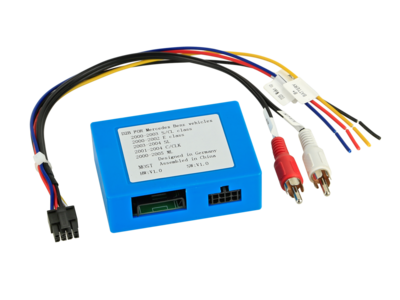 Actieve systeemadapter Mercedes diverse voertuigen D2B>Cinch