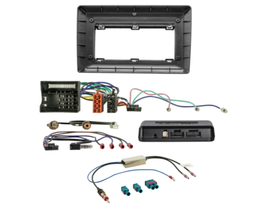 10" Kit voor diverse Skoda/VW-modellen, 40-pins i-adapter/antenne