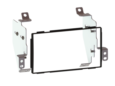 2-DIN radiokap Nissan Note (E11) 03/2006-01/2009 zwart