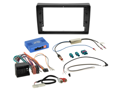 ACV 9 inch radio-inbouwkit voor VW Touareg I(7L) 06/2003-02/2010 LFB/Antenne - 691320-99-1
