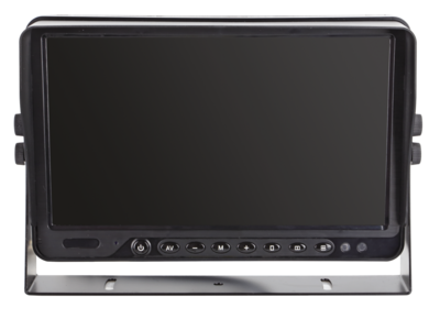 Monitor universeel 10" 4x video-ingang/splitscreen