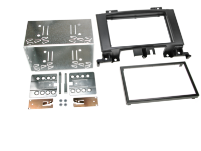 2-DIN radiokap Mercedes Sprinter/VW Crafter zwart