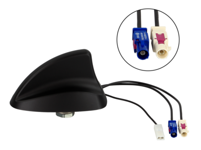 Dakantenne AM/FM GNSS(GPS/GLONASS) Shark II