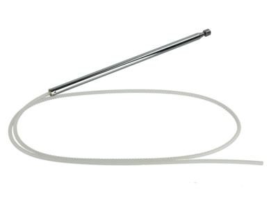 Antennestaaf telescoopantenne AM/FM motorantenne chroom
