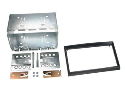 2-DIN radiokap Citroen/Fiat/Peugeot/Toyota zwart