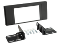 2-DIN radiokap BMW X5 (E53) 03/2000-11/2006 zwart