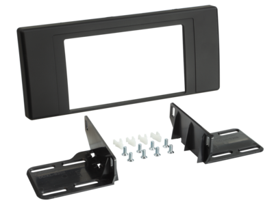 2-DIN radiokap BMW X5 (E53) 03/2000-11/2006 zwart