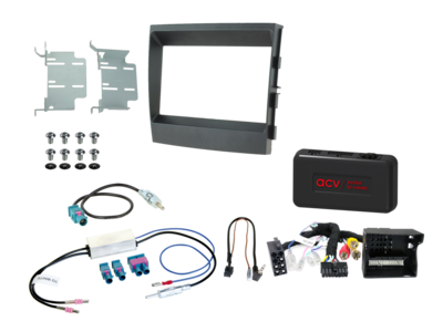 2-DIN Kit Porsche Panamera 2009-2016 LFB/Amp MOST zwart