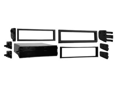 Opbergvak 1-DIN Mitsubishi/Subaru/VAG 2-DIN>1-DIN