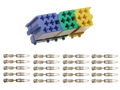 Montageset mini-ISO connector 23 stuks