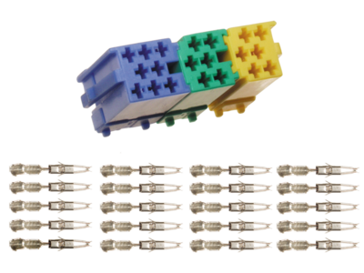 Montageset mini-ISO connector 23 stuks