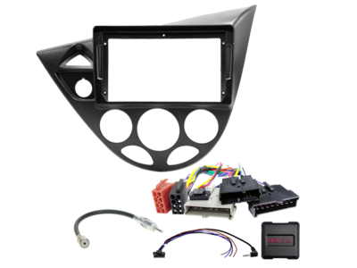 ACV 9 inch radio-inbouwkit voor Ford Focus I (DAW/DBW/DFW/DNW) 8Pin/8Pin/17Pin SWC/antenne – artikel 691114-90-1-2