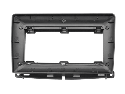 9" radiokap Fiat 500 (ZAF 312) 07/2015-08/2024 zwart