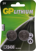 GP Lithium knoopcel CR2430  blister 1x2
