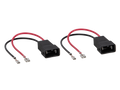 Speaker Adapter Kabel(2x) Div.modellen Acura/GMC/Honada/Isuzu