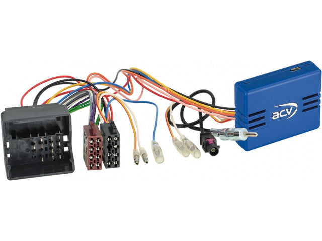 CAN-Bus Kit Quadlock ISO/Antene > DIN Diverse modellen Mercedes Benz