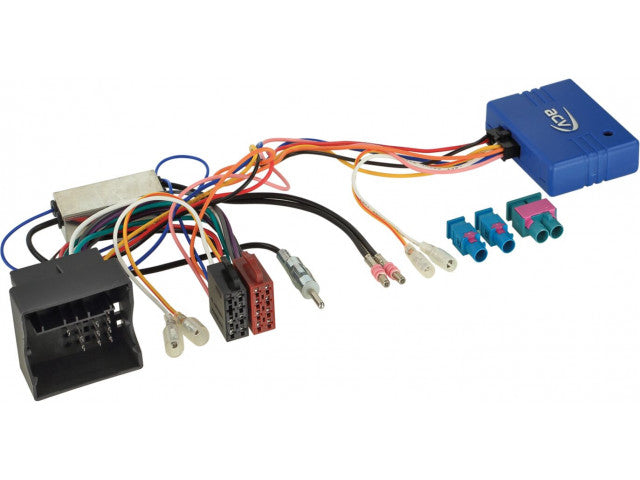 CAN-Bus Kit Quadlock ISO/Antenne > DIN Div. Modellen Audi- Maserati- Seat- Skoda- Volkswagen