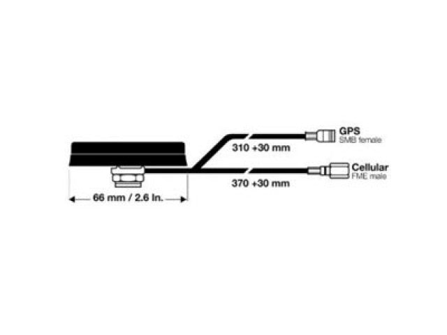 GPS LP combi dakantenne GSM/GPS