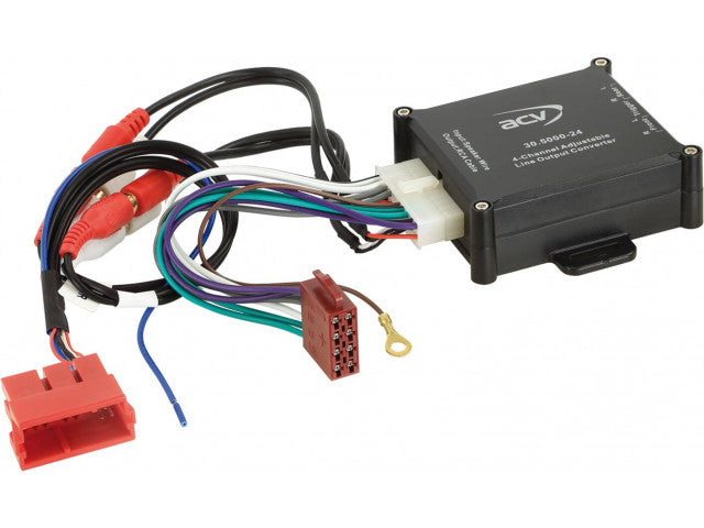 Volledige Actieve Systeem Adapter Audi A3/A4/A6/A8/TT > 4-Kanaal
