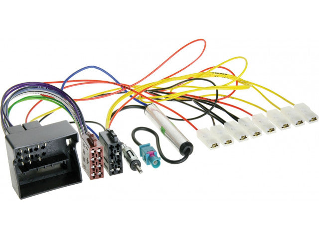 Radio Aansluitkabel LKW-MAN TGA/TGX > ISO/Phantom power