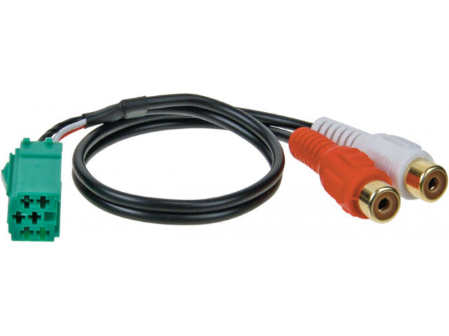 AUX IN Adapter Renault Clio/Mégane/Laguna/Kangoo/Twingo met AUX mogelijkheid