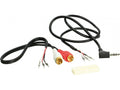 OEM AUX aansluiting Universeel Quadlock > After market radio