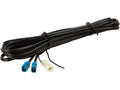 Calearo verlengkabel Fakra Z (f) > Fakra Z (f) 500 cm incl. voeding.