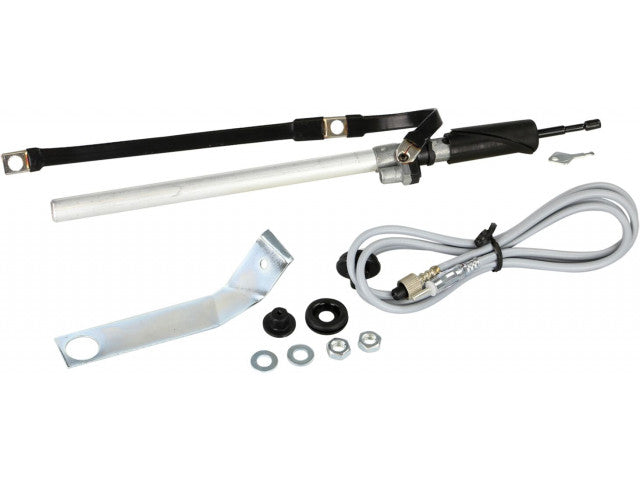 Telescoop Antenne Volkswagen Golf 3/Golf 4 zwart Incl. 90cm kabel