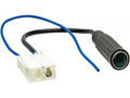 Antenne Adapter GT13 (m) -> DIN (f) Diverse modellen Toyota - Subaru - Citroën - Peugeot