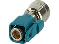 Antenne Adapter ISO (w) -> Fakra (w) (kort) Diverse modellen BMW - Renault - Mini - Dacia