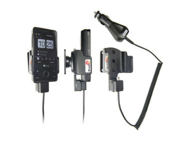 HTC Touch Pro Actieve houder met 12/24V lader. Uitlopend Artikel, Kan niet retour!