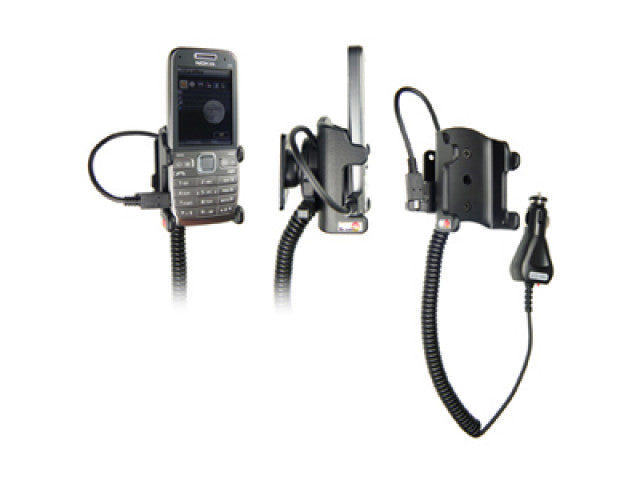 Nokia E52 Actieve houder met 12/24V lader. Let op: Uitlopend artikel, Kan niet retour!