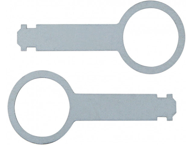Ontgrendelings sleutel Audi- Volkswagen - Seat- Skoda met vertical release slot 2 stuks