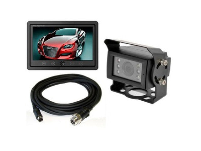 LCD monitor 7" met opbouw camera