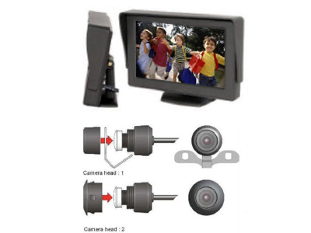 LCD monitor 5" met mini camera