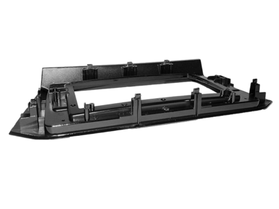 ACV 10 inch radio-inbouwpaneel voor VW Passat (B8) 10/2014 - 05/2019 piano black afbeelding 2